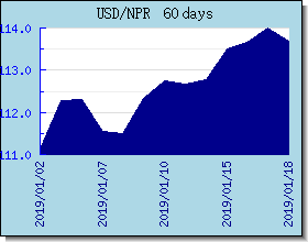 NPR halaga ng palitan tsart at graph